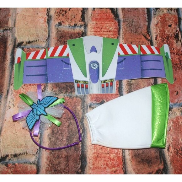 Disney's Toy Story Girls Buzz Tutu Lightyear Halloween Costume Size M 7-8 - Picture 10 of 12